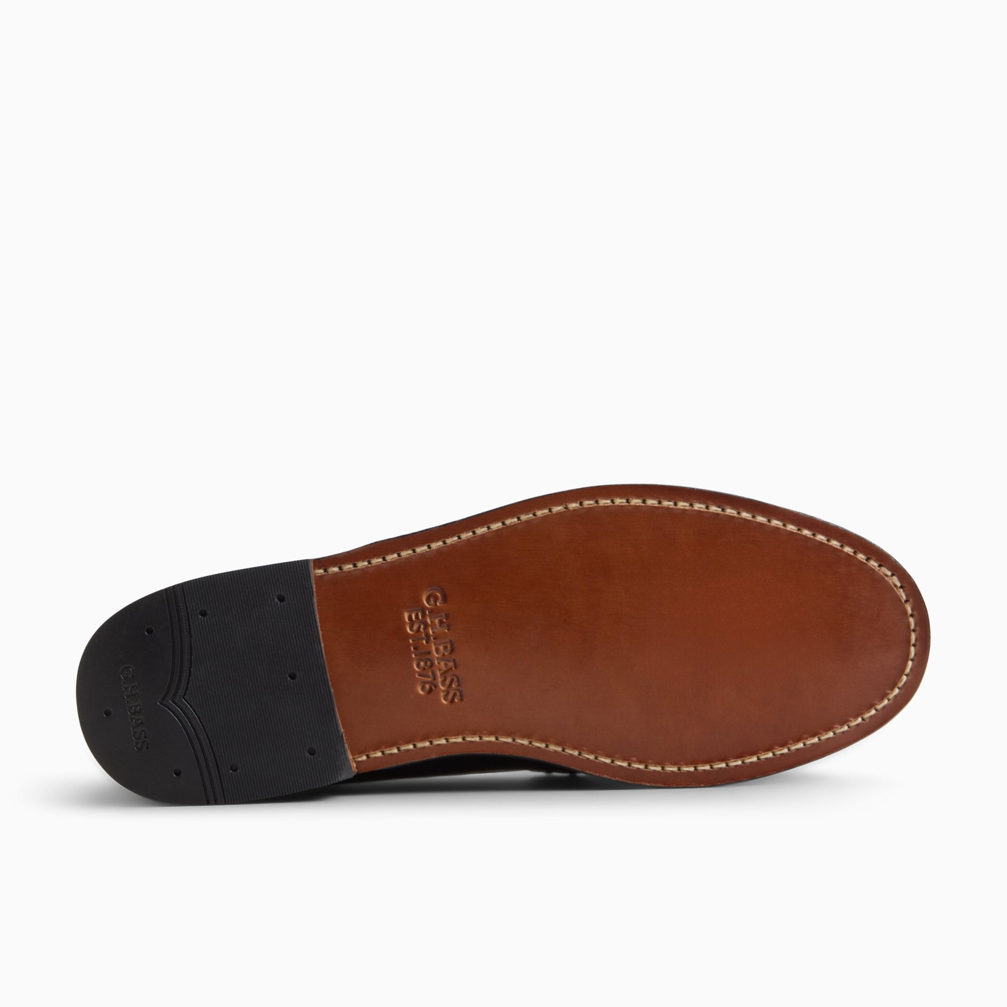 G.H.BASS for Buck Mason - Larson Weejuns® Loafer Black | G.H. Bass