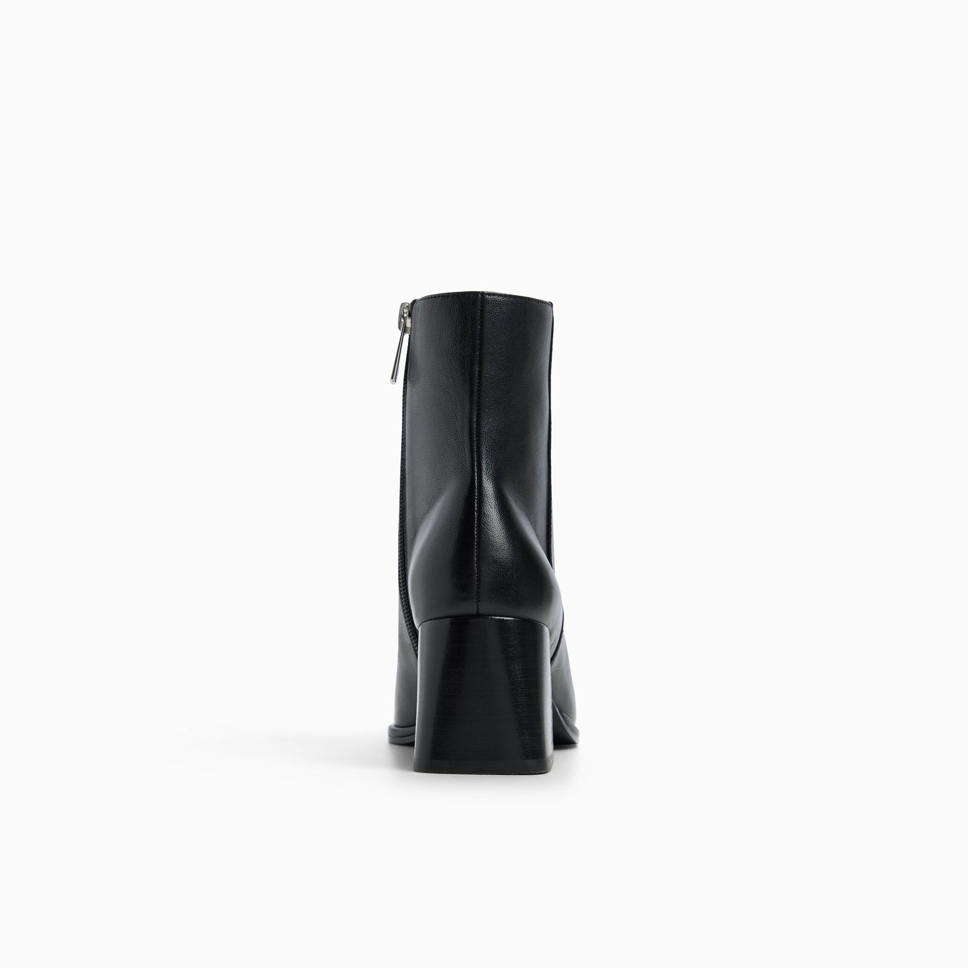 Side view of Black Women's Avery Ankle Boot Ankle Boots