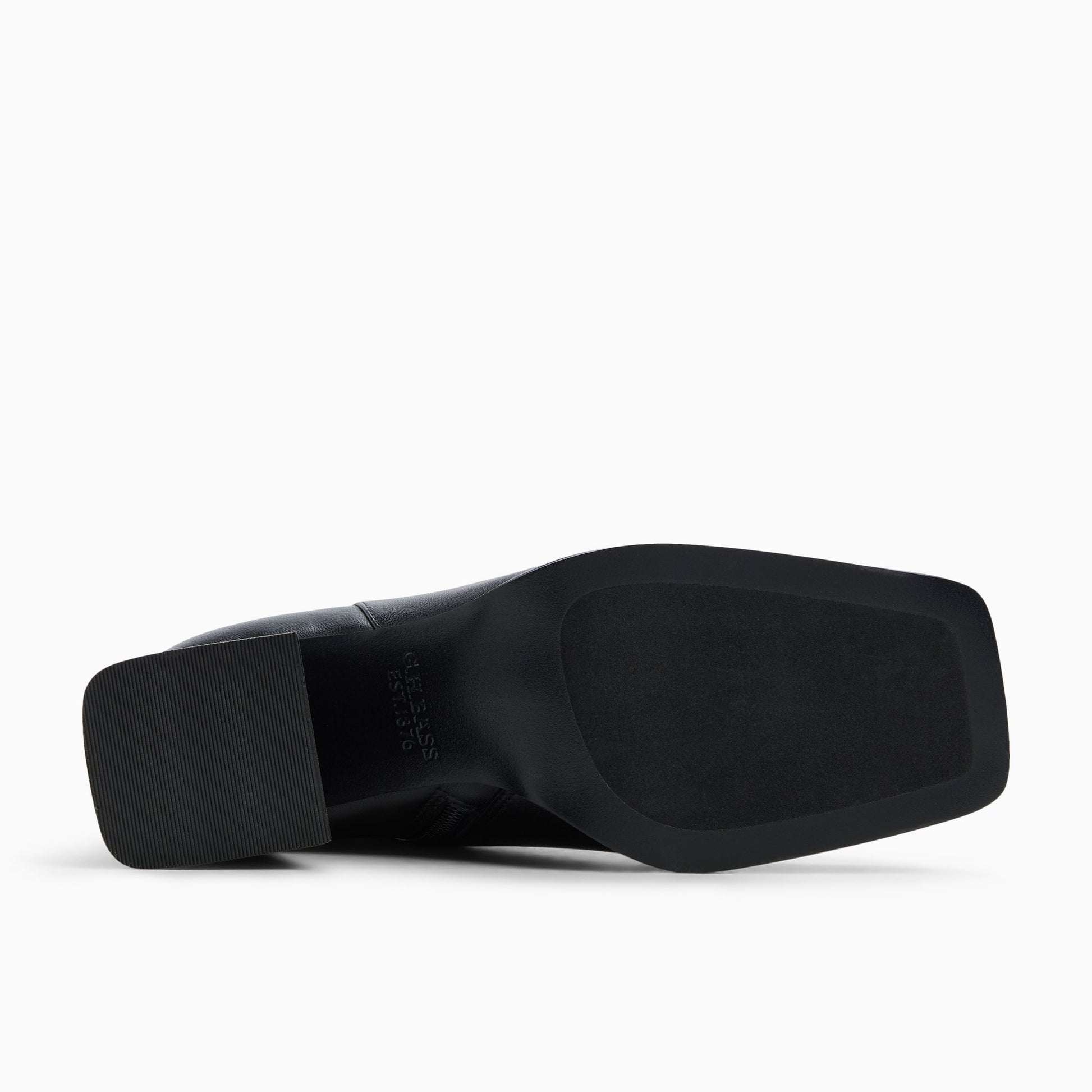 Close-up of the Black Women's Avery Ankle Boot Ankle Boots