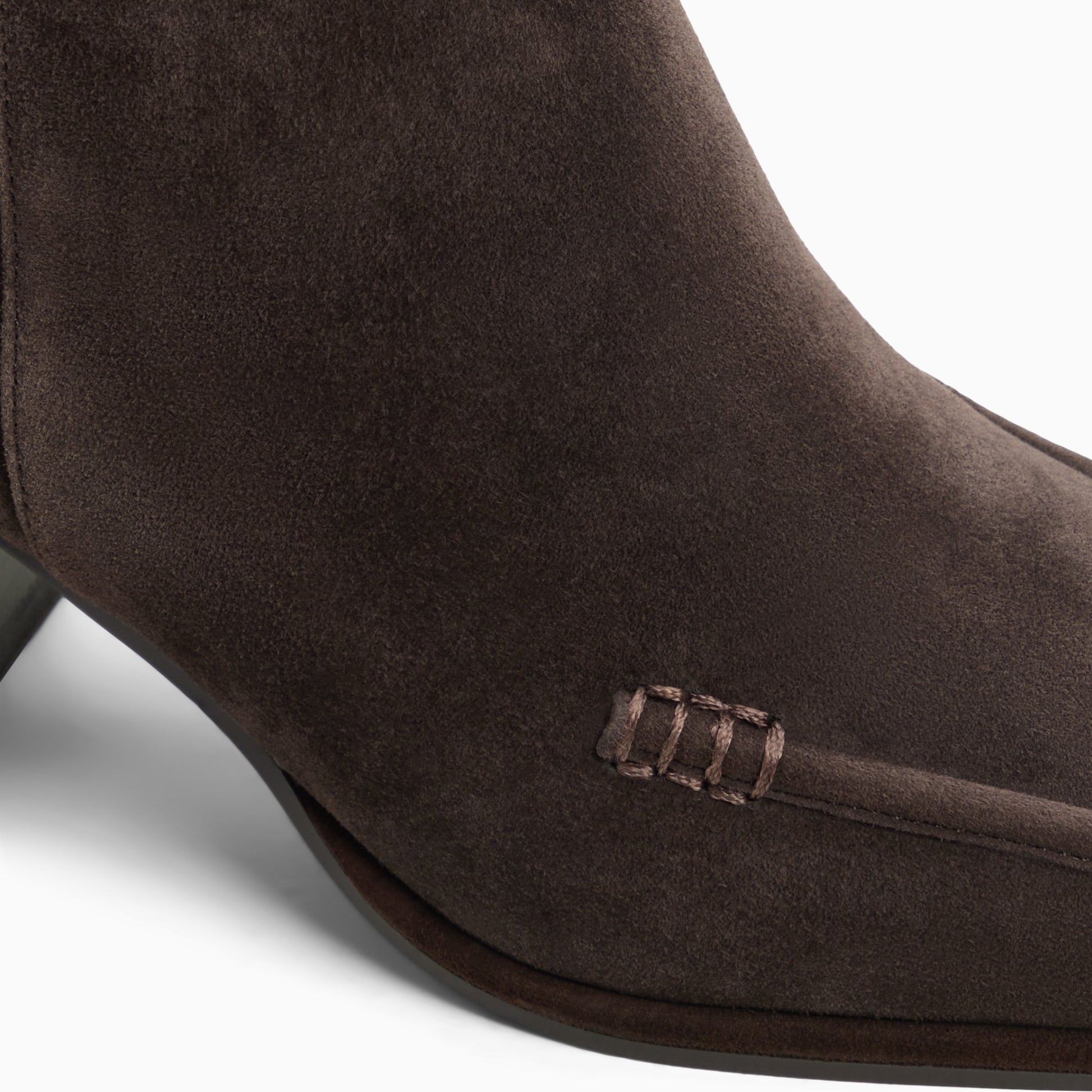 Top-down view of the Dark choco Women's Avery Ankle Boot Ankle Boots