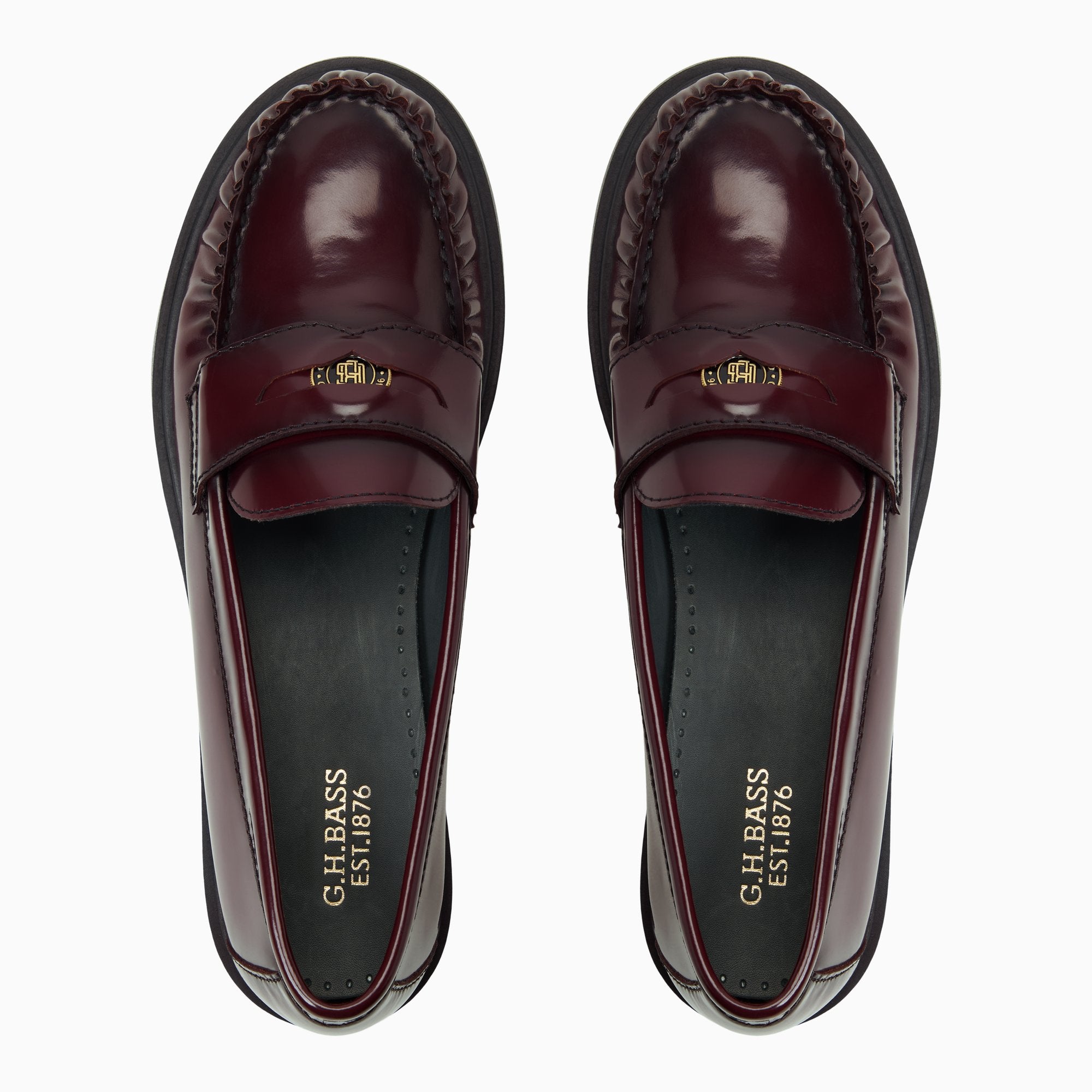 Women's Wren Penny Loafer Wine | G.H. Bass – G.H.BASS