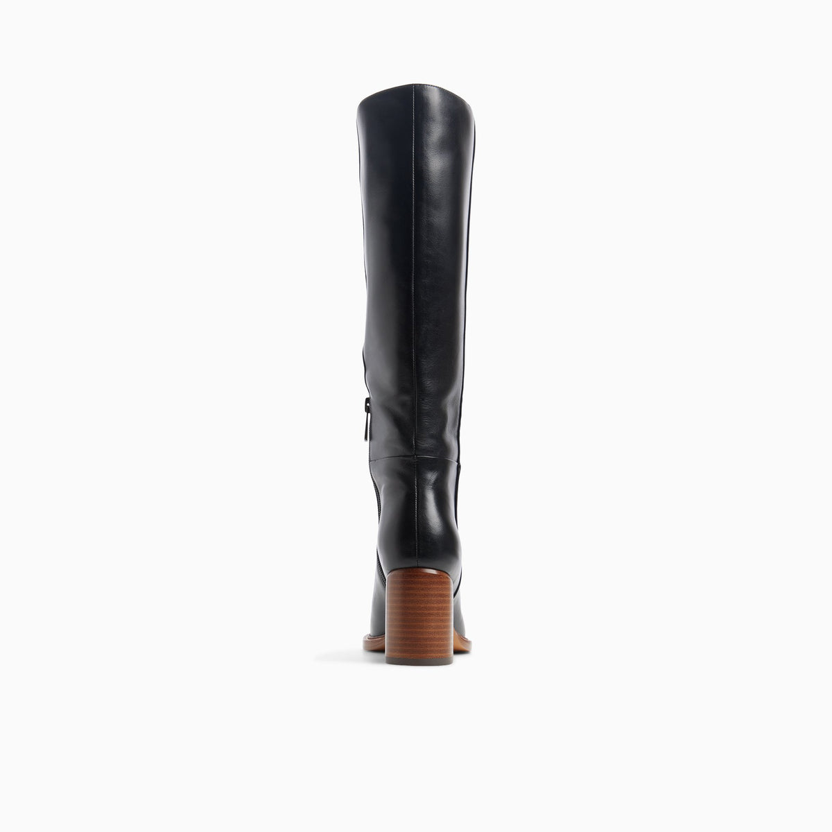 Side view of Black Women's Frances Knee-High Boot Knee-High Boots