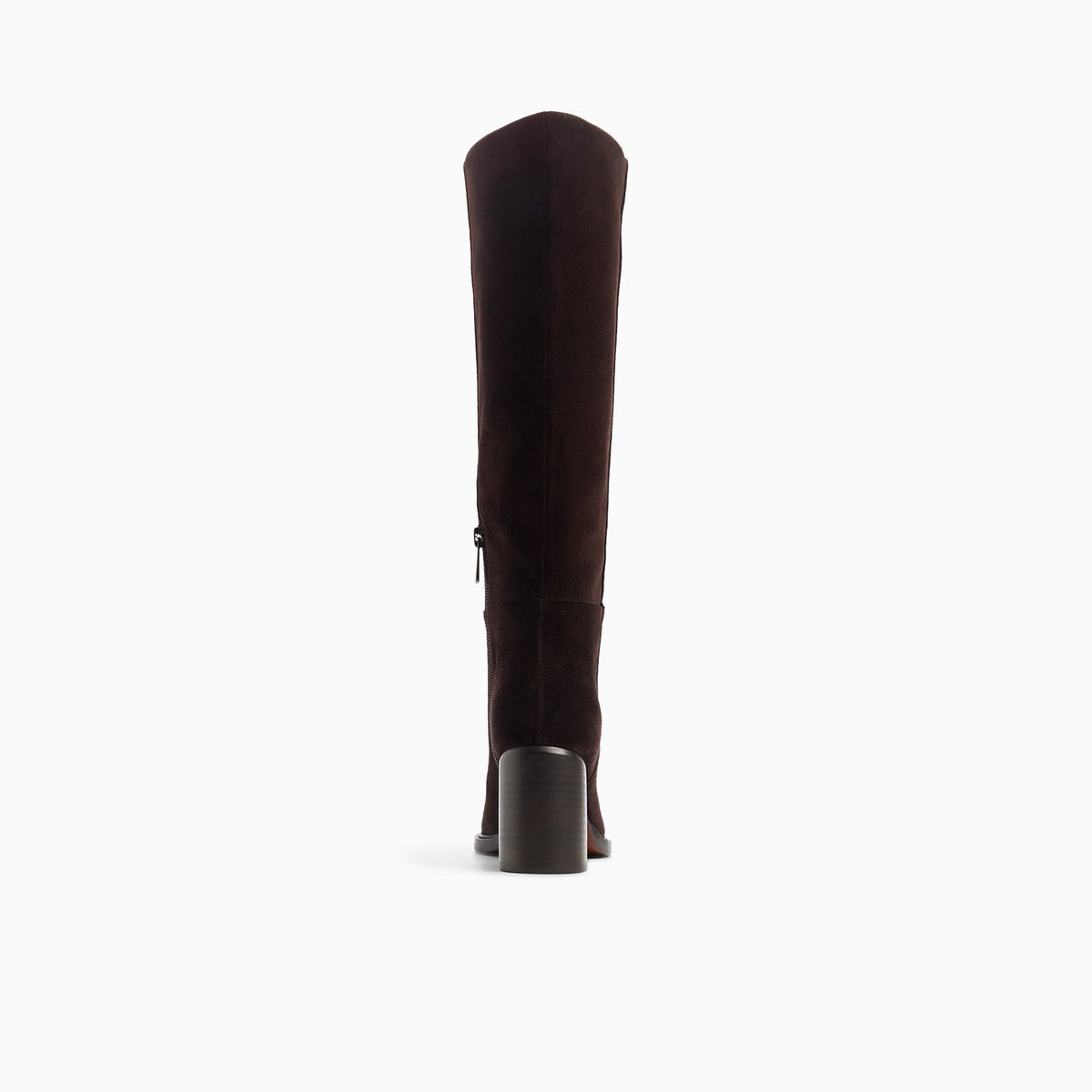 Side view of Dark choco Women's Frances Knee-High Boot Knee-High Boots