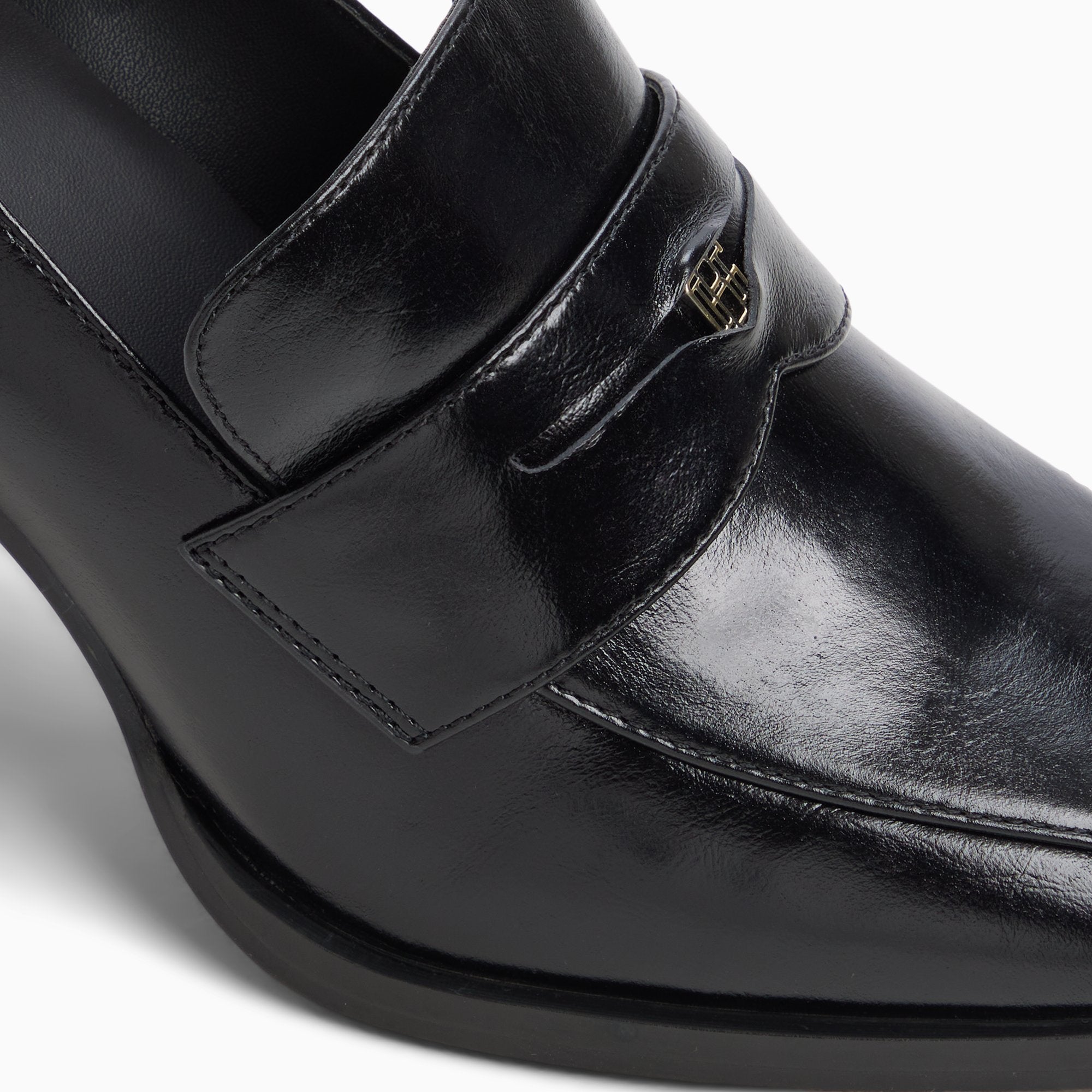 Womens Tessa High Heel Loafer Black | G.H. Bass