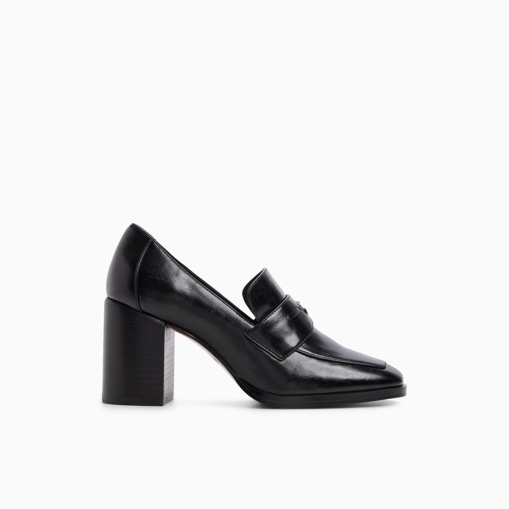 Tessa High Heeled Penny Loafer