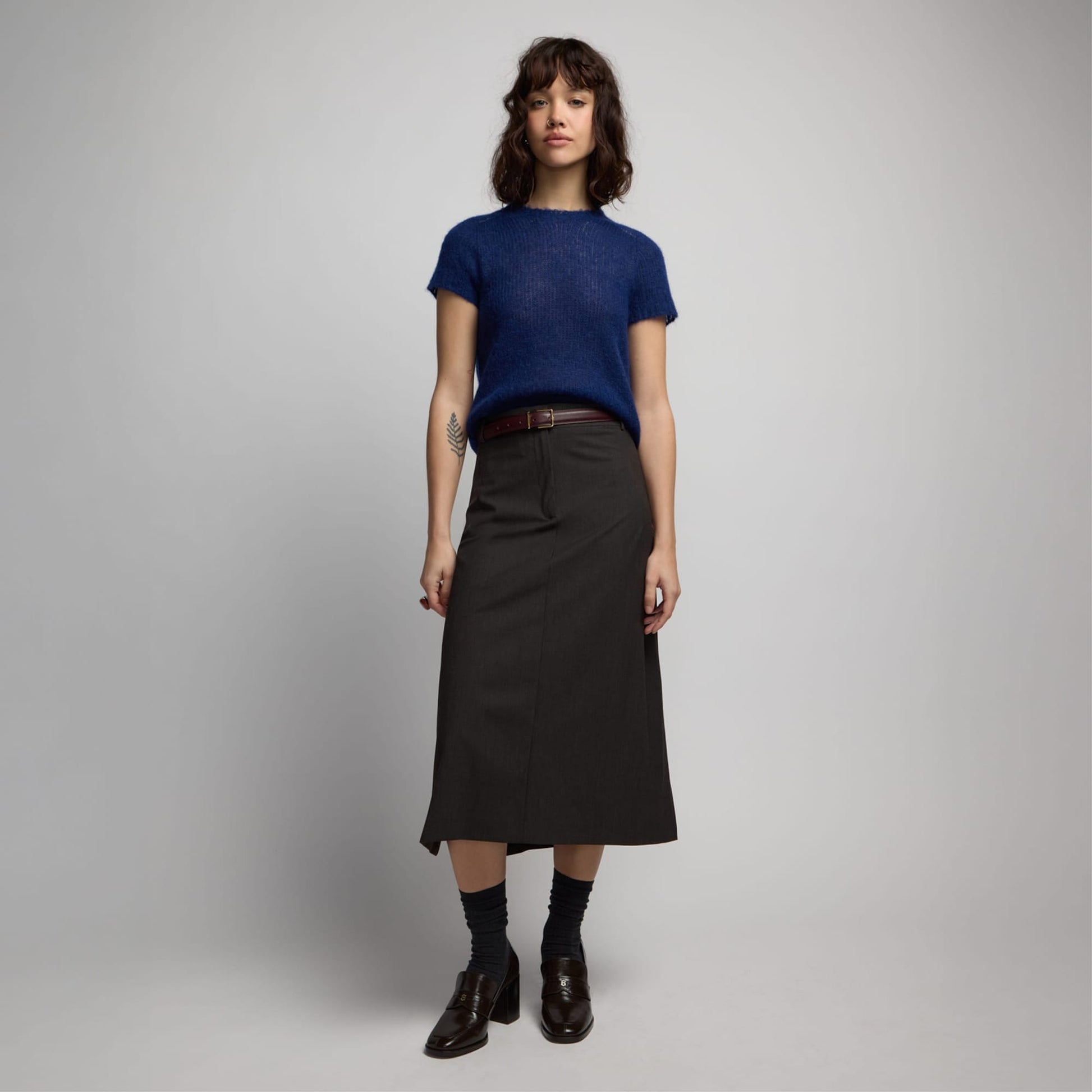 Supports marketing pour Mocassins à talons hauts Tessa pour femmes