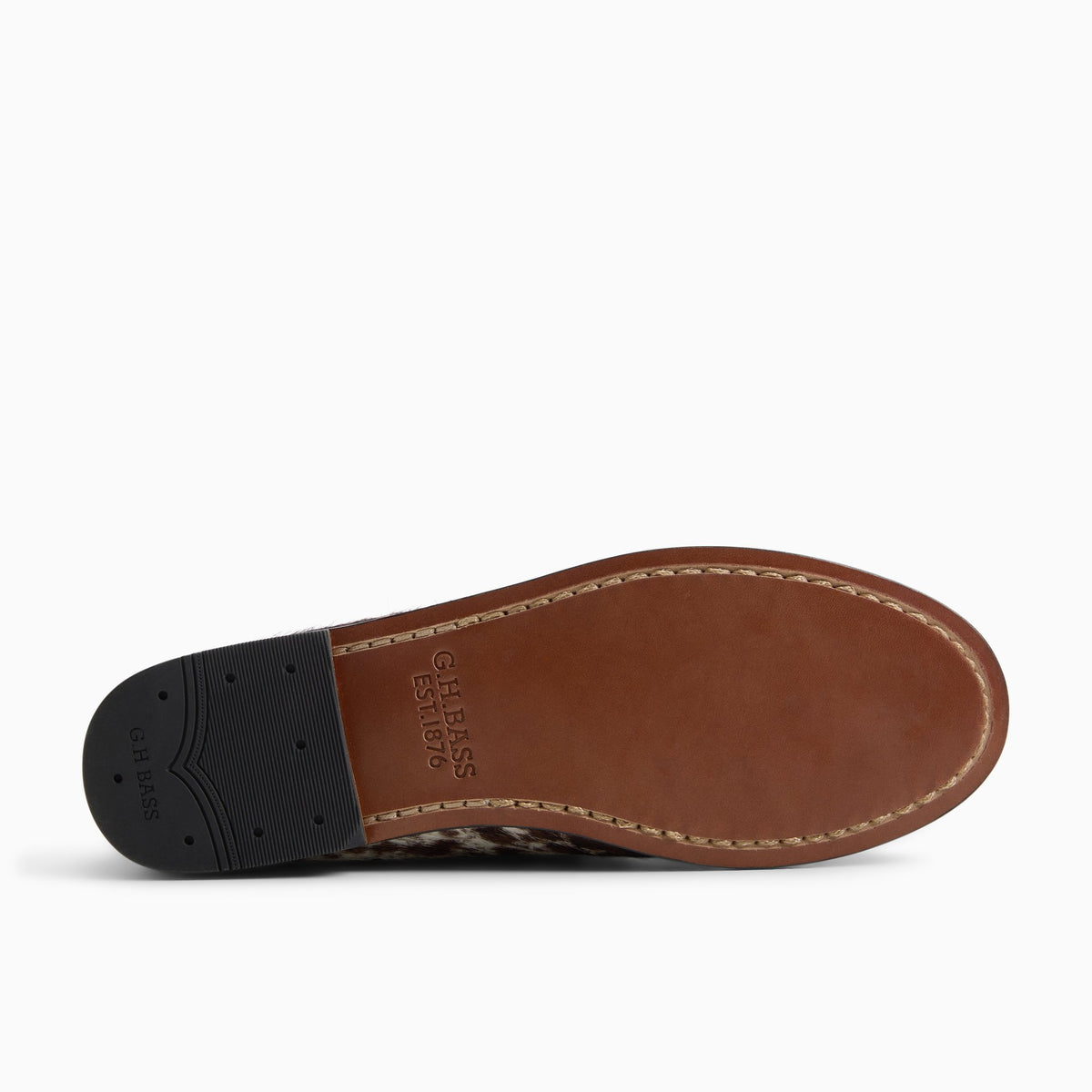 Close-up of the Black/white Women's Whitney Weejuns® Penny Loafer Penny Loafers