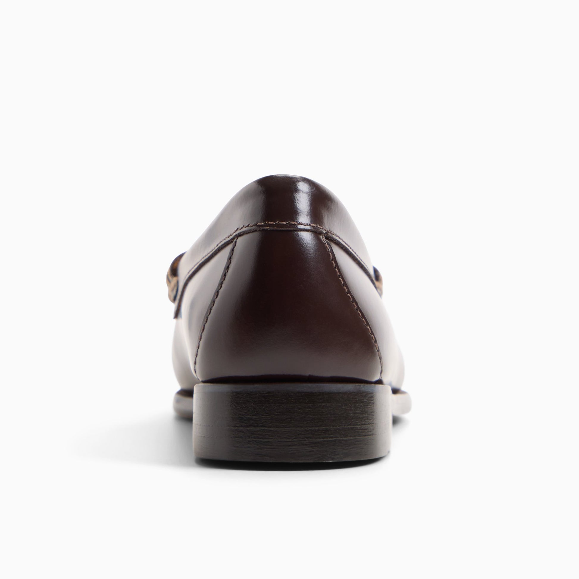 Side view of Dark choco Women's Whitney Weejuns® Penny Loafer Penny Loafers