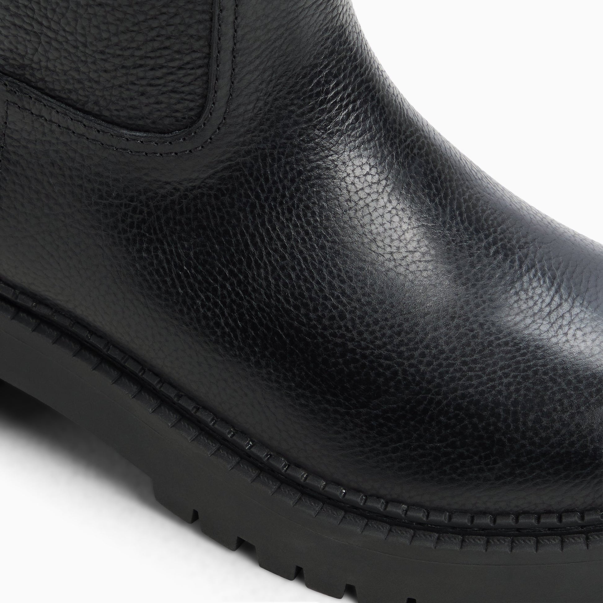 Top-down view of the Black Women's Honor Mid-Calf Boot Mid-Calf Boots