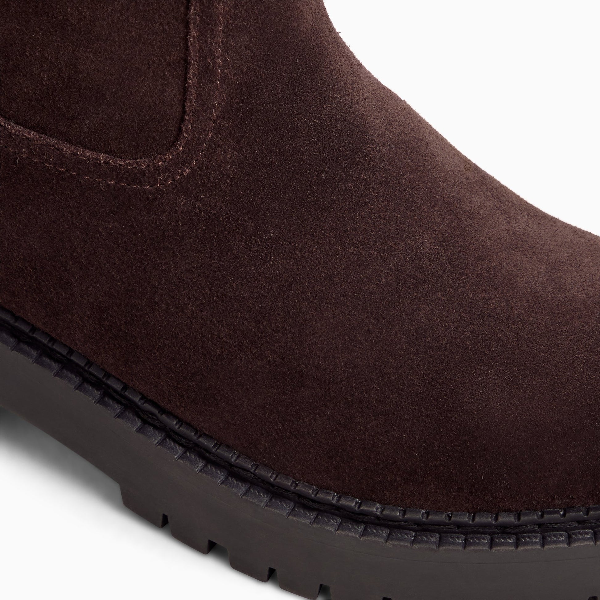 Top-down view of the Dark choco Women's Honor Mid-Calf Boot Mid-Calf Boots