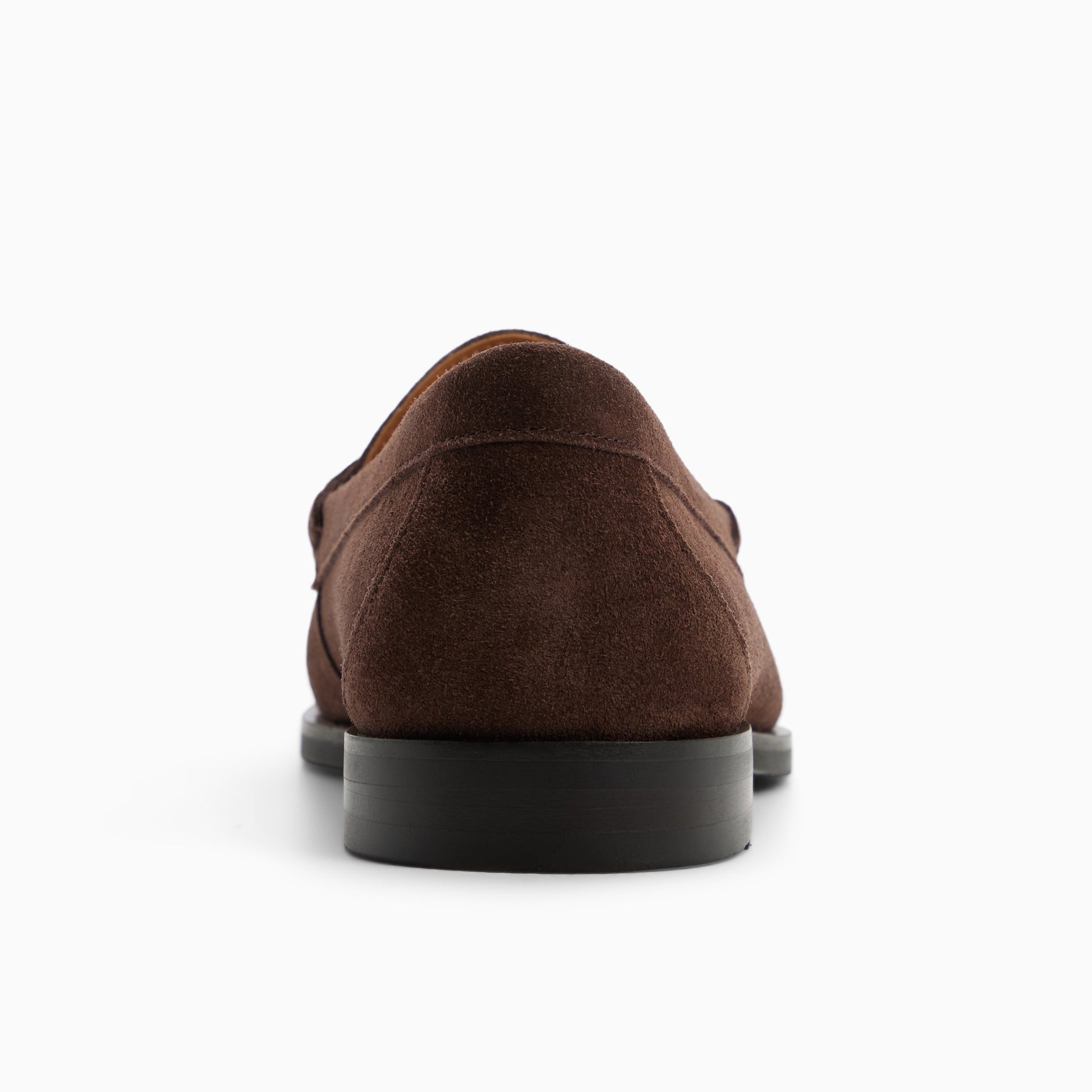 Side view of Dark brown Mens Berkeley Penny Loafer Penny Loafers