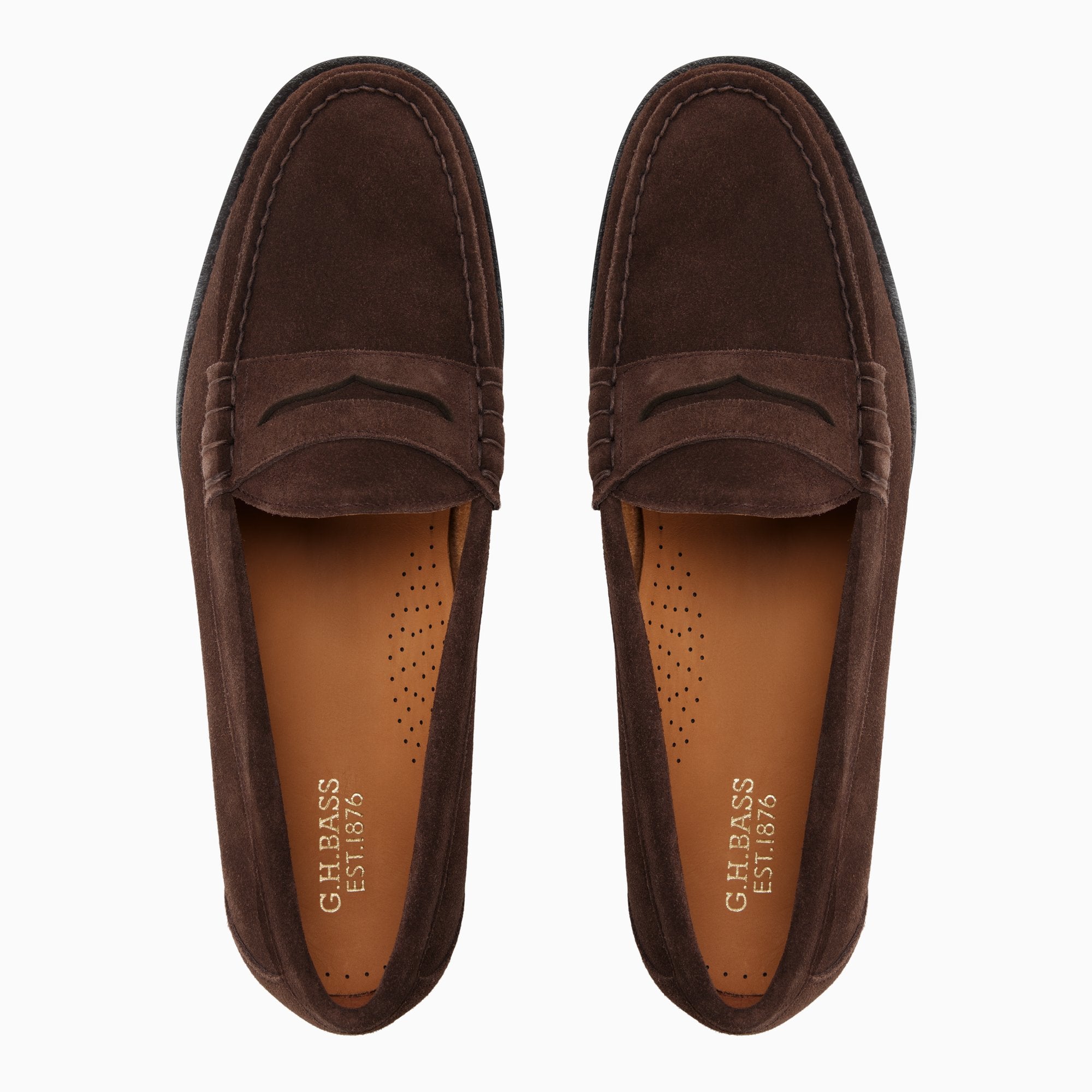 Mens Berkeley Penny Loafer Dark brown | G.H. Bass