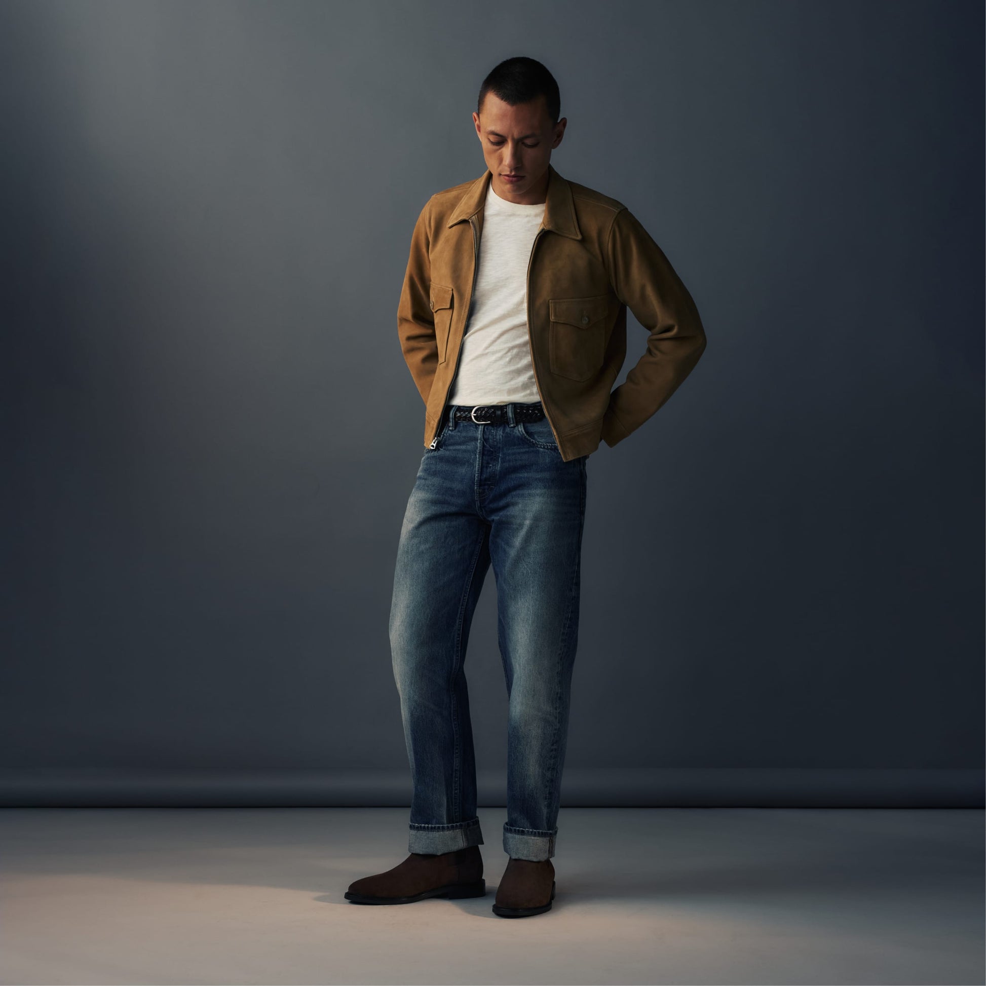 Product media for Men's Monogram Chelsea Boot