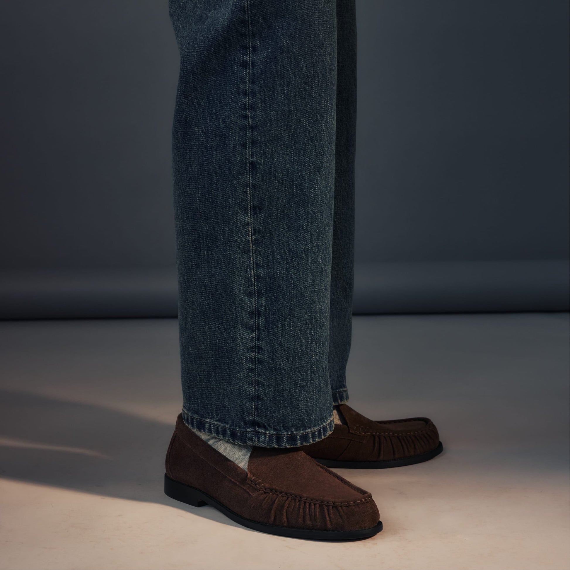 Product media for Men's Venetian Gathered Weejuns® Loafer