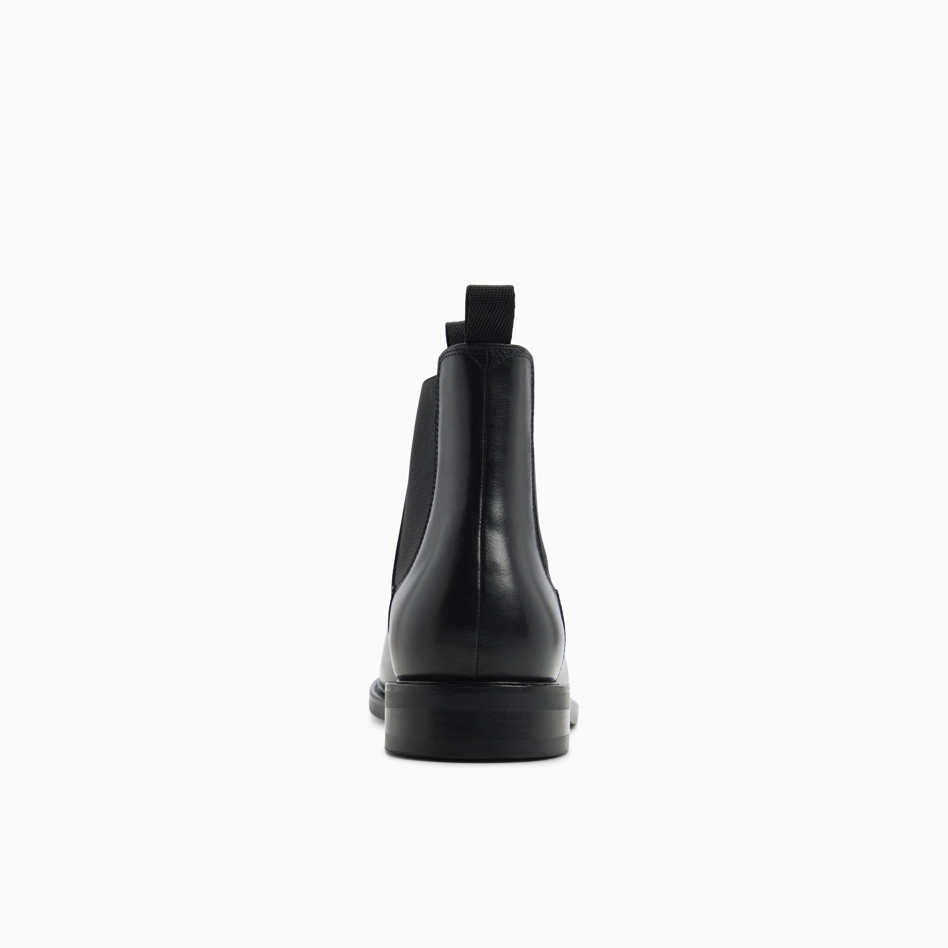 Side view of Black Men's Monogram Chelsea Boot Chelsea Boots