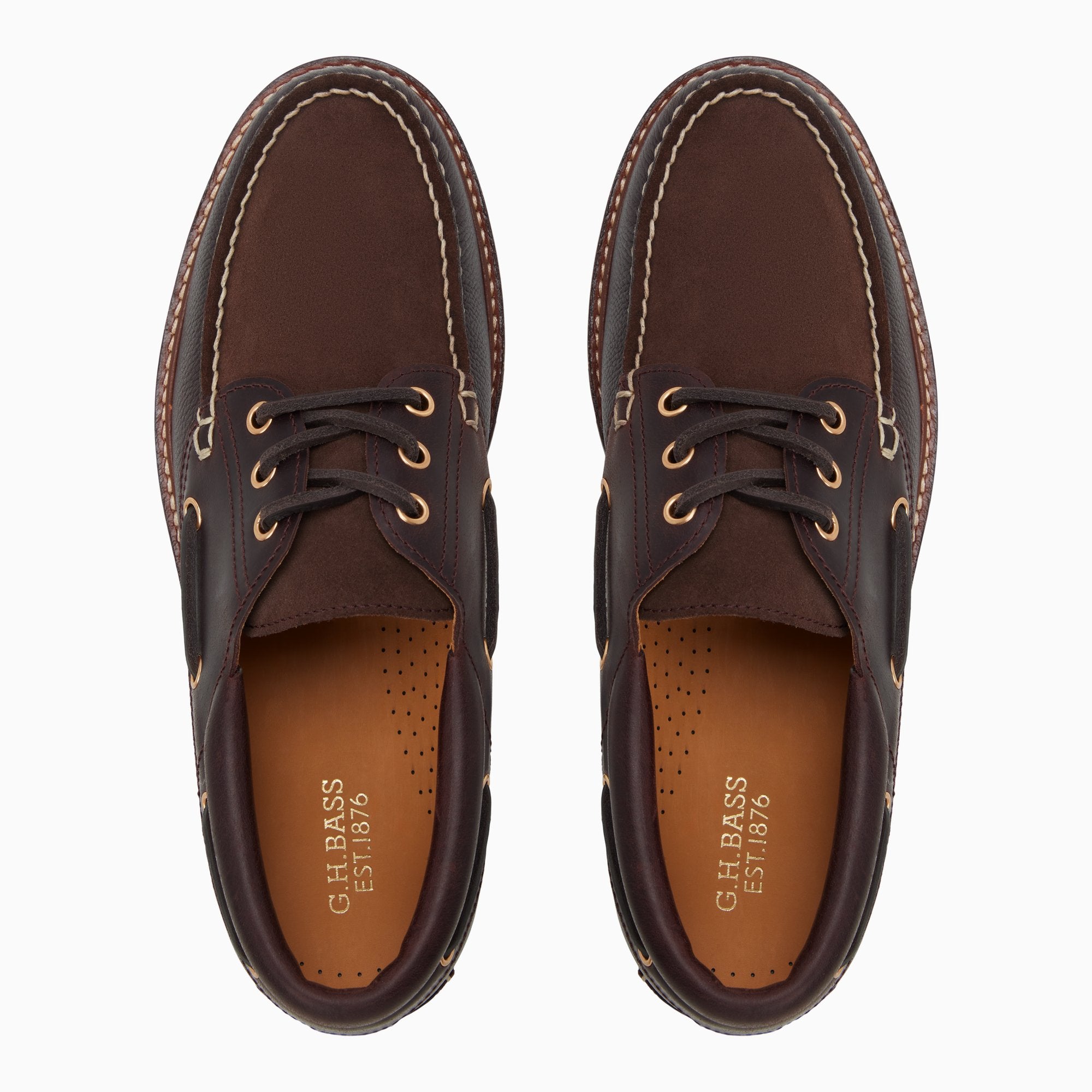Mens 1876 Wanderer Moccasin Other brown | G.H. Bass
