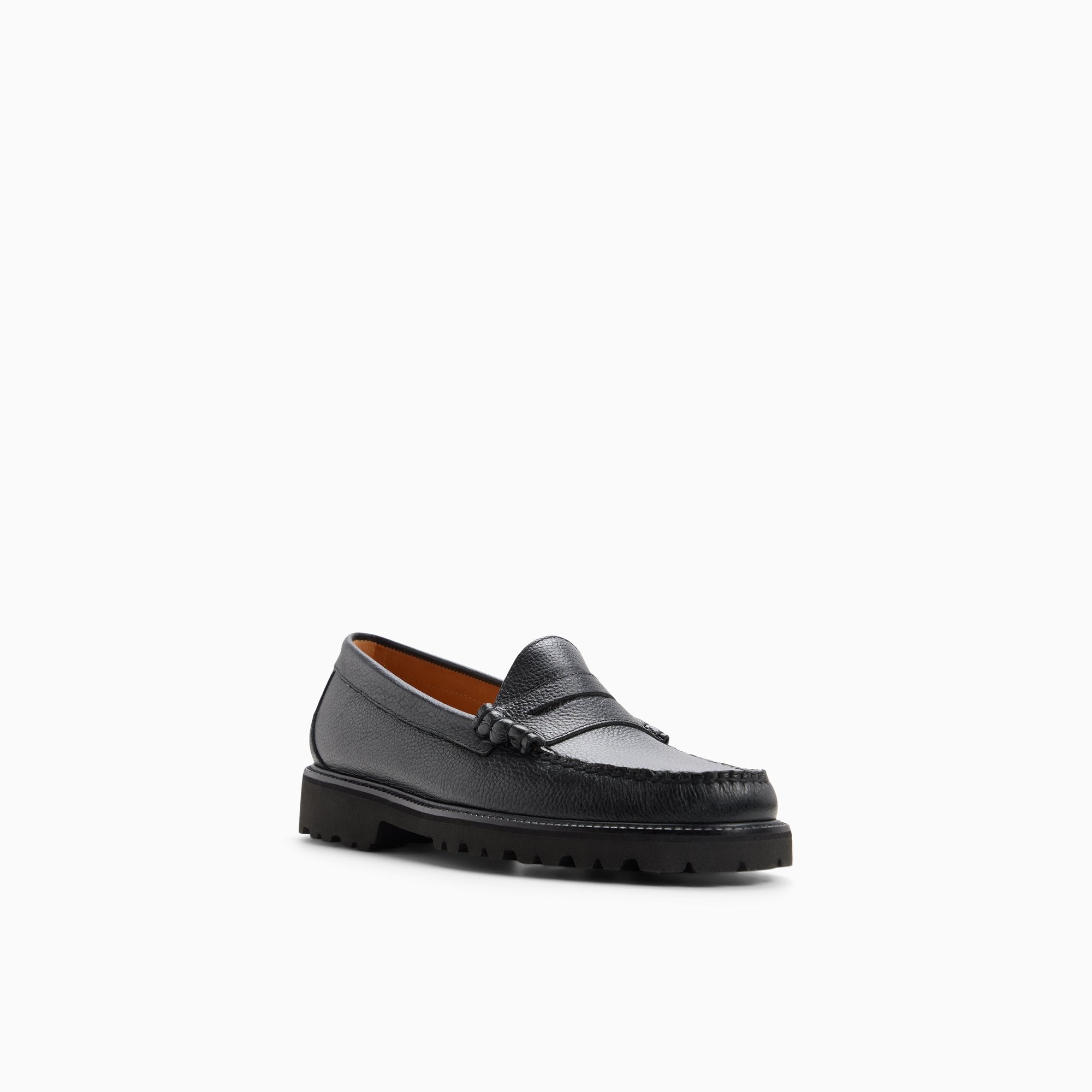 Mens Larson Lug Weejuns® Penny Loafer Open black | G.H. Bass