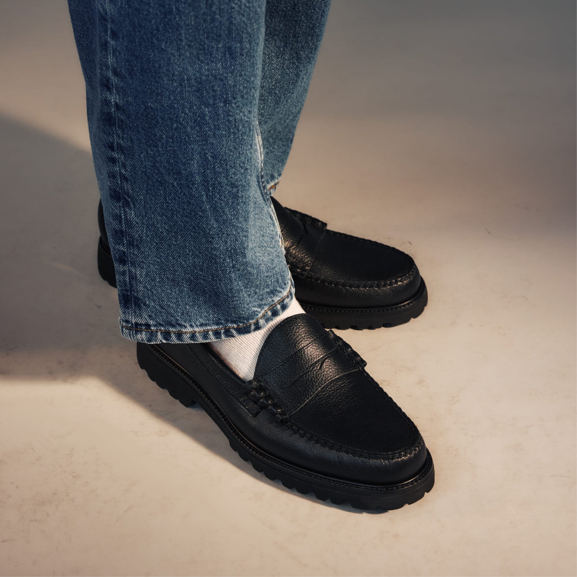 Supports marketing pour Mocassins Penny Weejuns® Larson à semelle crantée pour homme