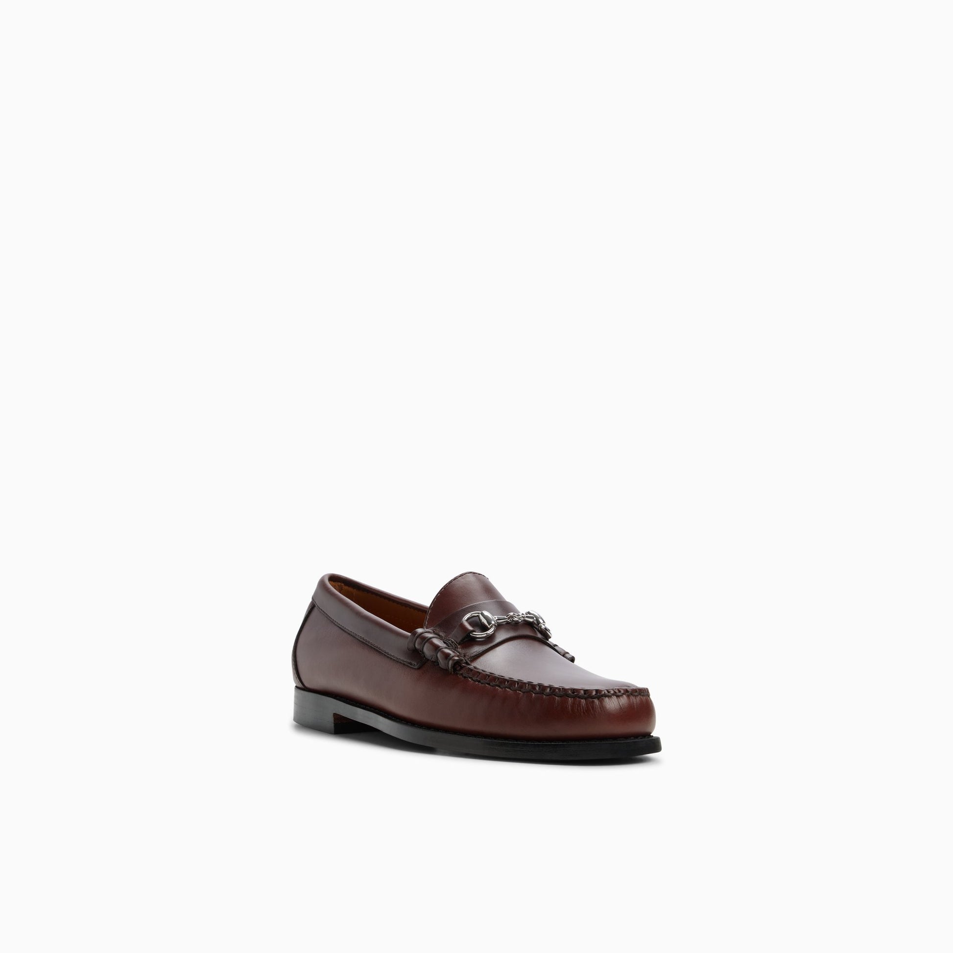Three-quarter angle of Open tan Men's Lincoln Bit Weejuns® Penny Loafer Penny Loafers's back side