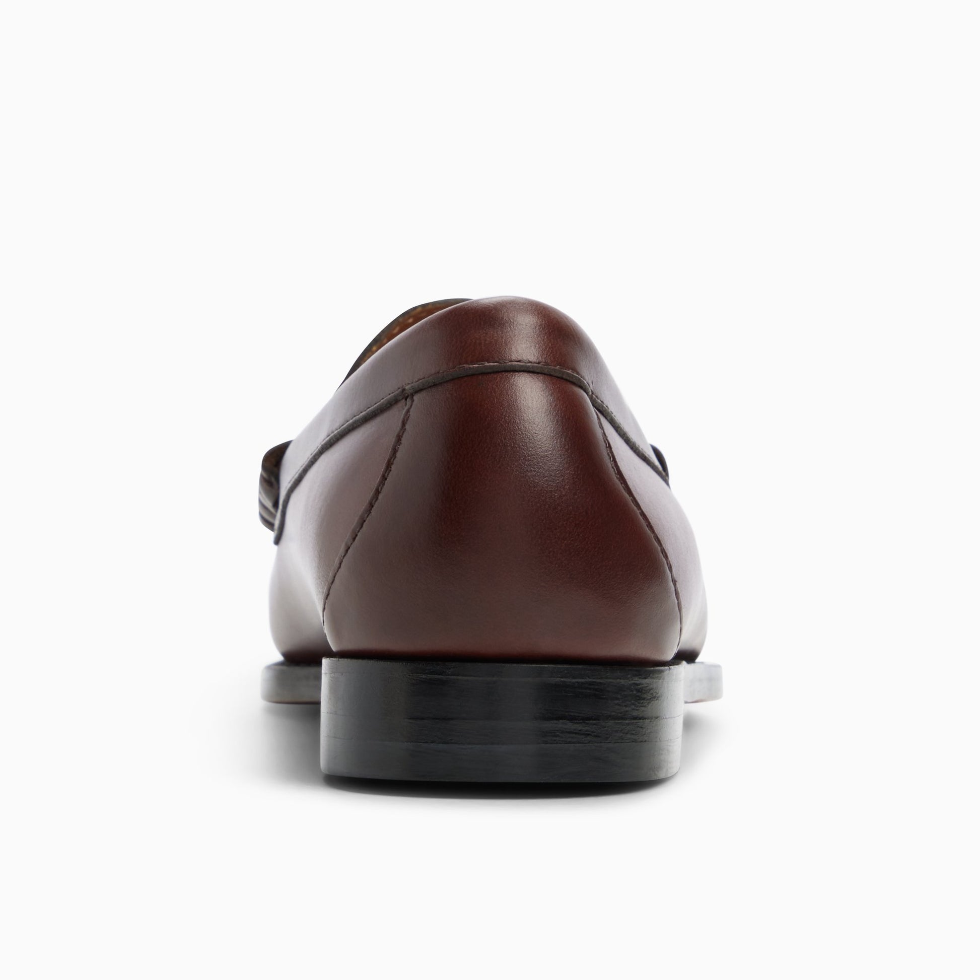 Side view of Open tan Men's Lincoln Bit Weejuns® Penny Loafer Penny Loafers