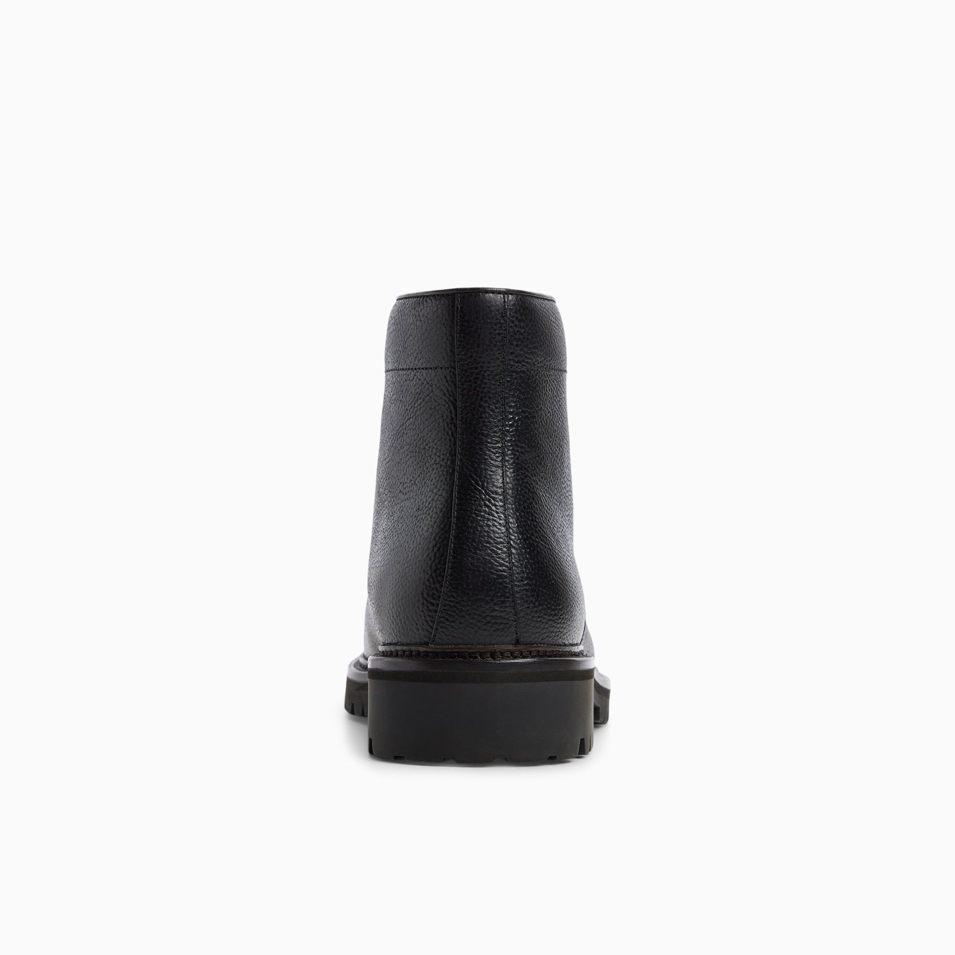 Side view of Black Men's 1876 Huntsman Lace-Up Boot Lace-Up Boots