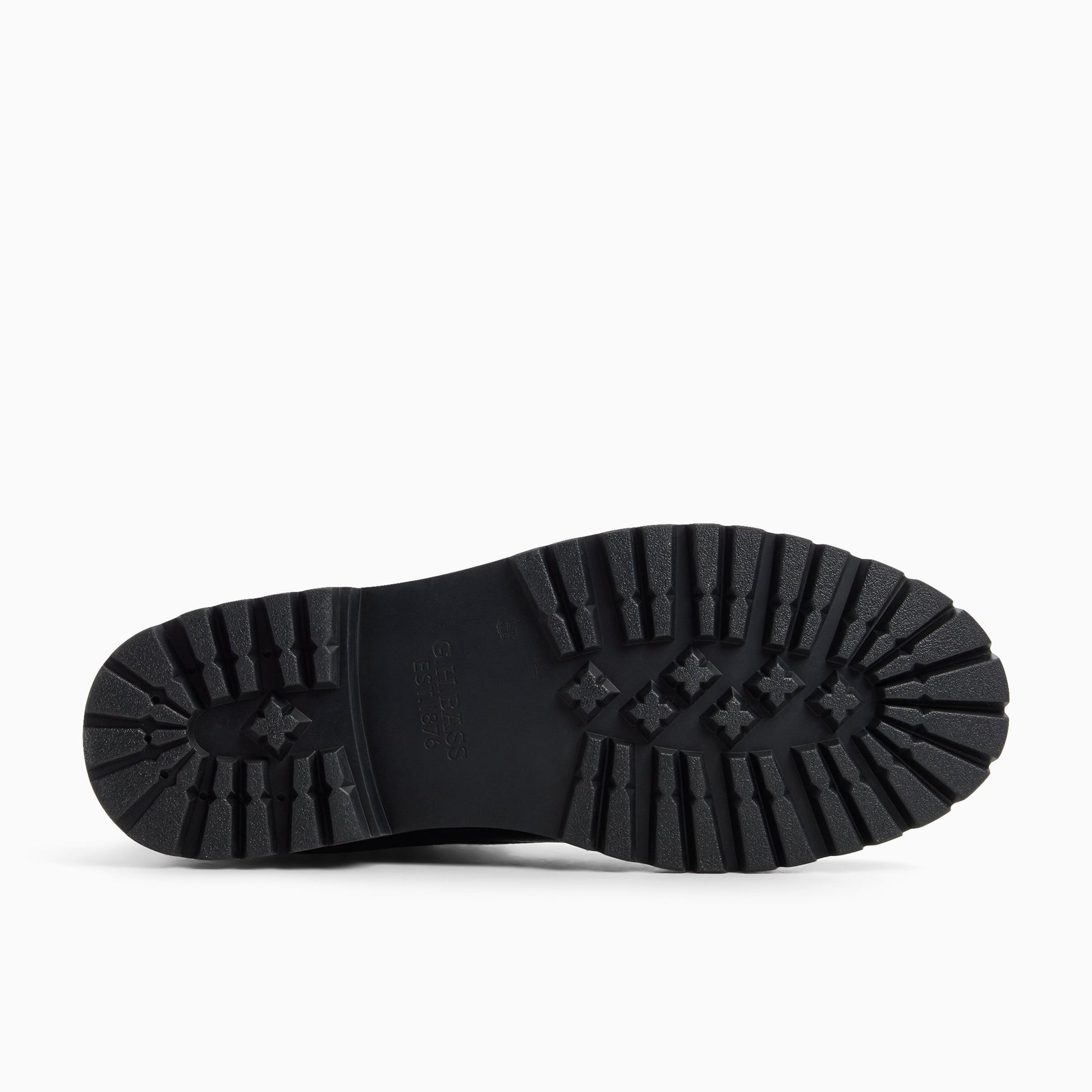 Close-up of the Black Men's 1876 Huntsman Lace-Up Boot Lace-Up Boots