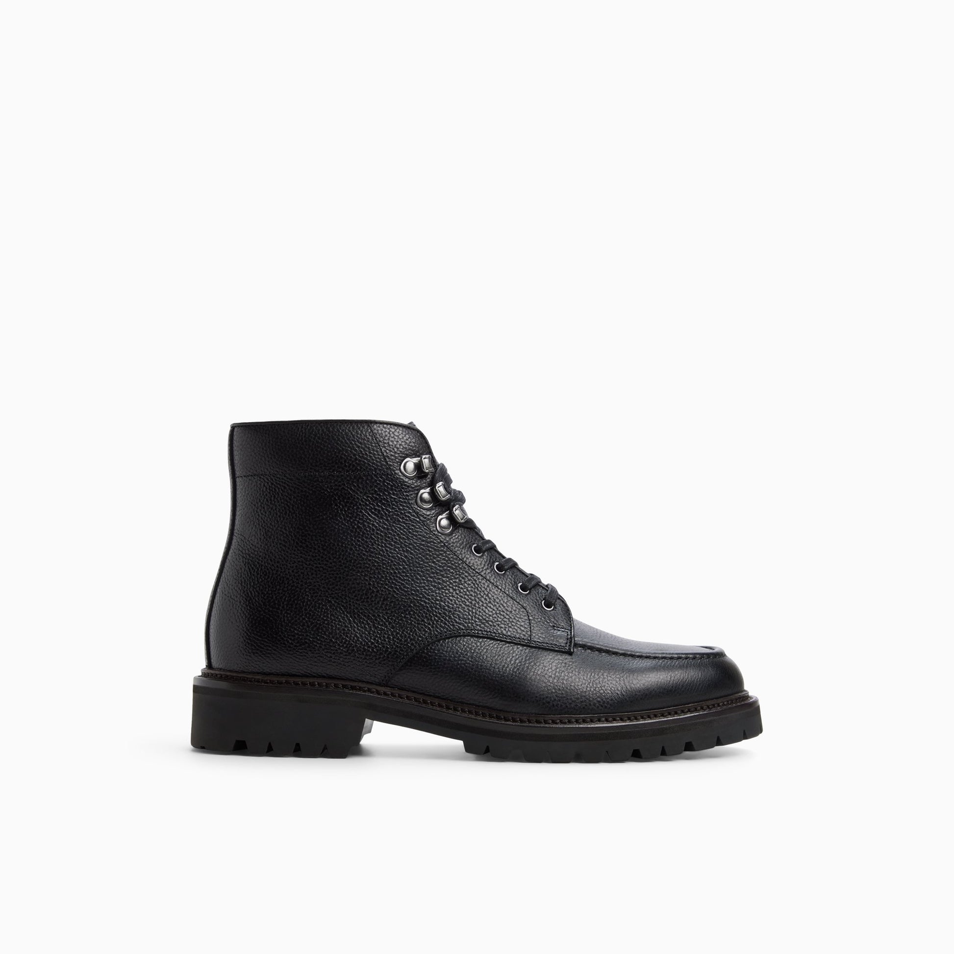 Main View of Black Men's 1876 Huntsman Lace-Up Boot Lace-Up Boots for Mens