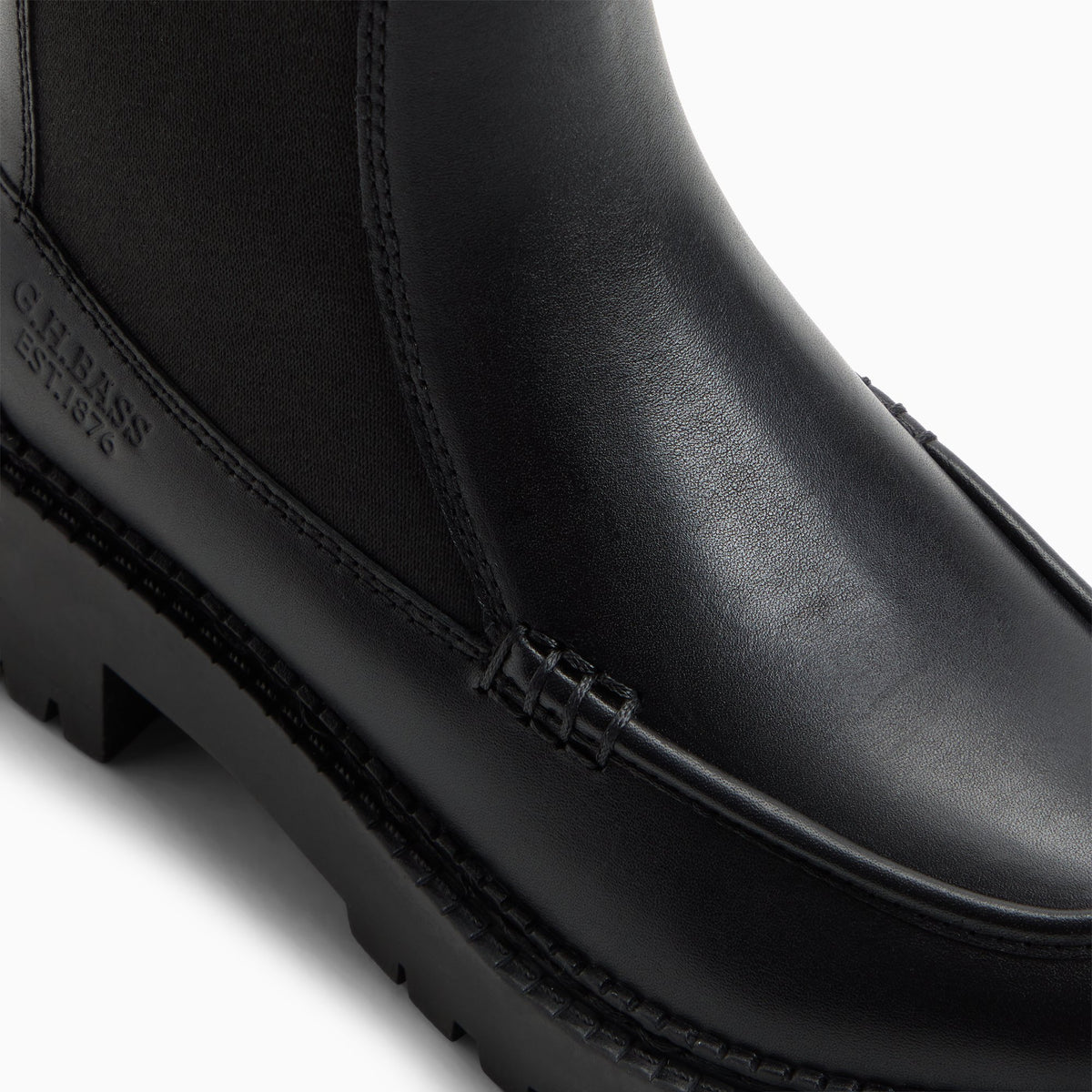 Top-down view of the Black Women's Elena Ankle Boot Ankle Boots