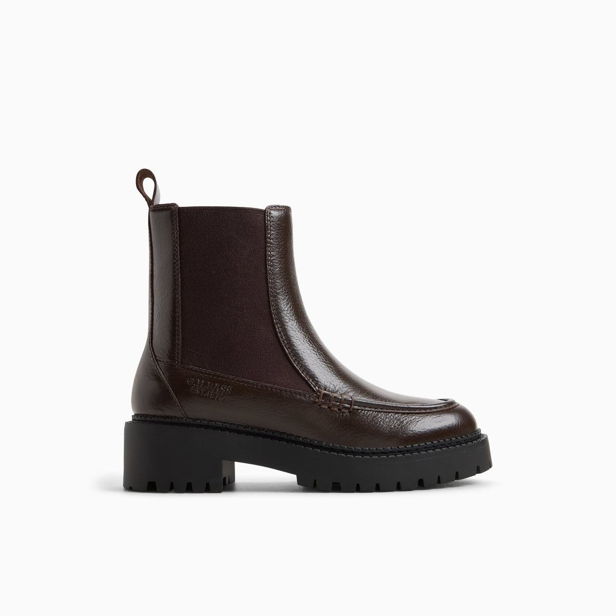 Main View of Dark choco Women's Elena Ankle Boot Ankle Boots for Womens