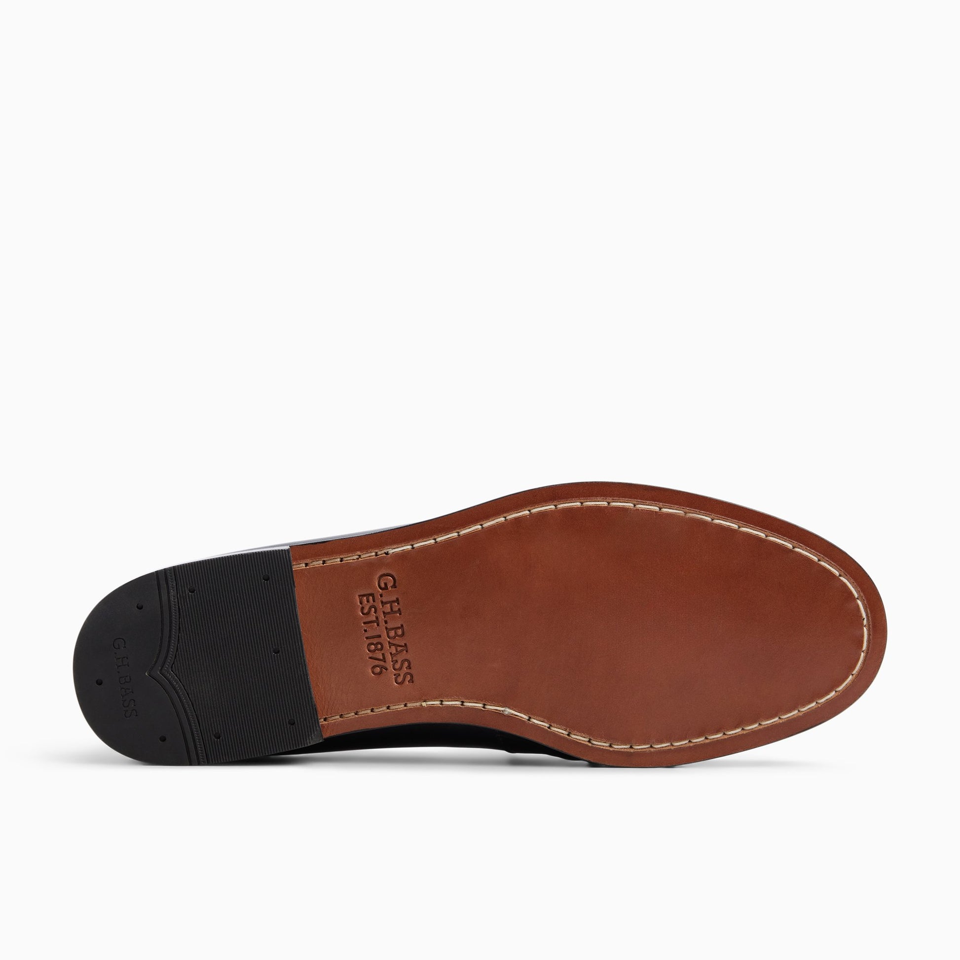 Close-up of the Other black Men's Venetian Gathered Weejuns® Loafer Venetian Loafers