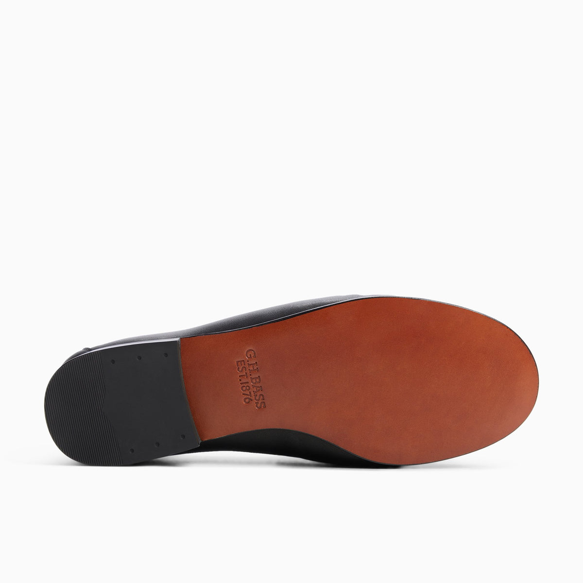 Close-up of the Black Women's Rose Penny Loafer Penny Loafers