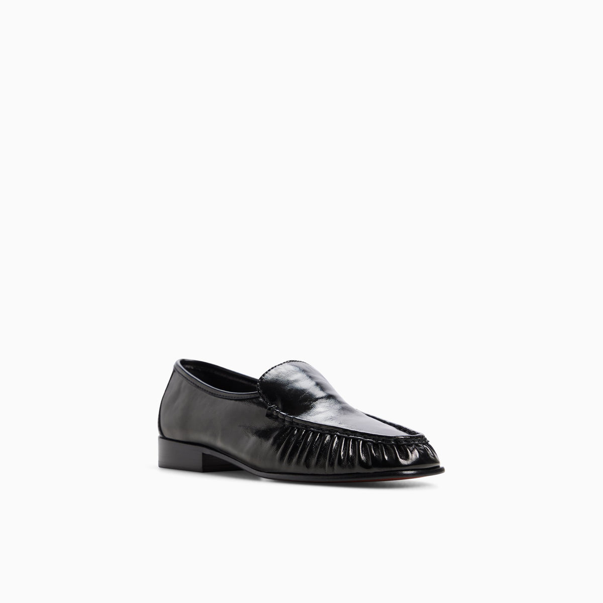 Three-quarter angle of Black Women's Bailey Penny Loafer Penny Loafers's back side