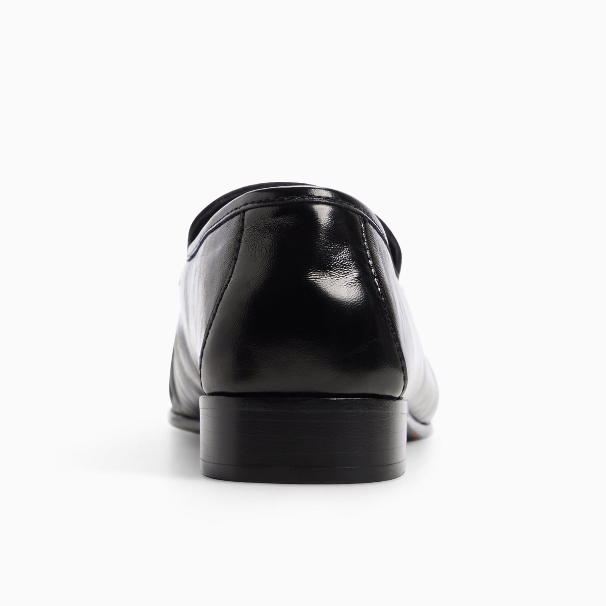 Side view of Black Women's Bailey Penny Loafer Penny Loafers