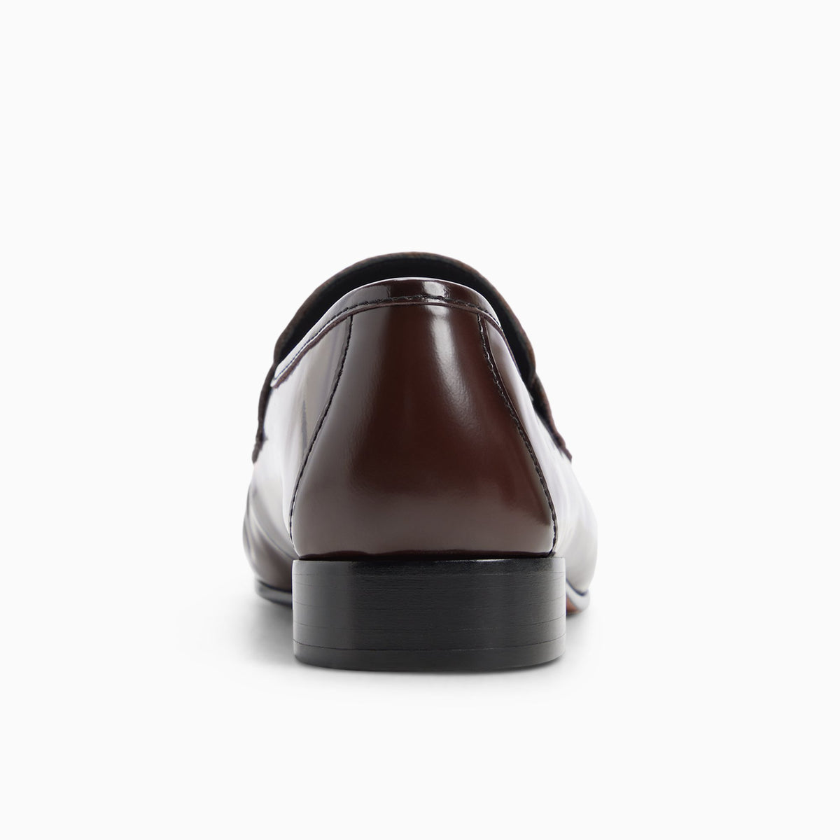 Side view of Medium brown Women's Anita Tassel Loafer Tassel Loafers