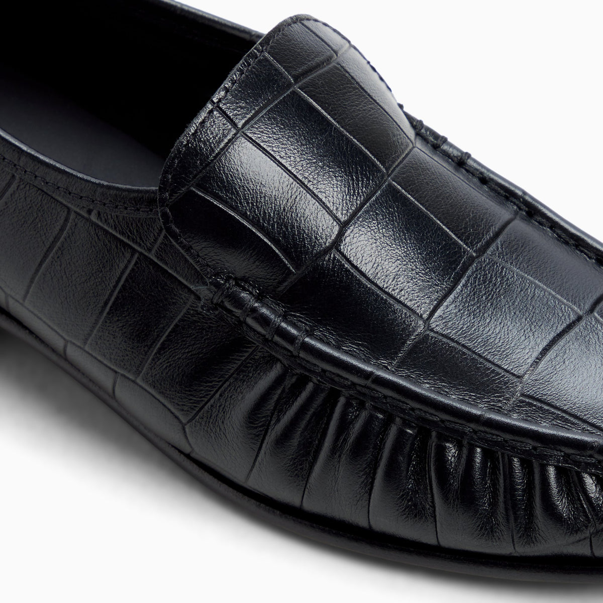 Top-down view of the Other black Women's Bailey Penny Loafer Penny Loafers